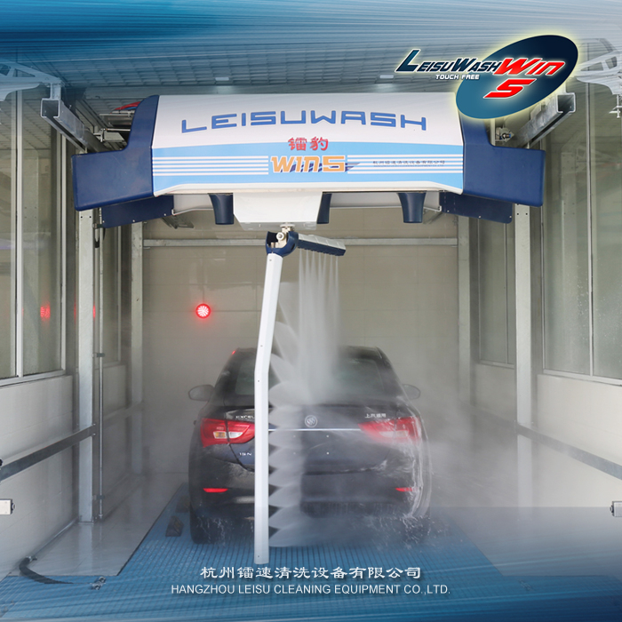 鐳豹360Win5全自動(dòng)炫彩鍍膜風(fēng)干洗護(hù)一體機(jī) 高壓無(wú)接觸洗車(chē)